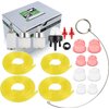 partszen AC04122 4 Feet Fuel Line Kit Primer Bulb Fuel Filter kit for Zama Craftman Ryobi Homelite Husqvarna Poulan Carburetor Chainsaw Trimmer Blower 2 Cycle Small Engine
