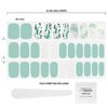 Dashing Diva Gloss Nail Strips - Desert Quartz | UV Free, Chip Resistant, Long Lasting Gel Nail Stickers | Contains 32 Nail Wraps, 1 Prep Pad, 1 Nail File