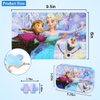 Puzzles for Kids Ages 4-8,Kids Puzzles in a Metal Box,Winter Princess Snowman Puzzles,Kids Boys Girls Learning Educational Puzzles Packed in Tin Box,60 Pieces