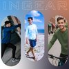 INGEAR Sun Shirts for Men Long Sleeve UV Protection, UPF 50 Long Sleeve Men, UV Shirts for Men, Men's Rash Guard Fishing Shirt (Sky Blue, Medium)