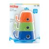 Nuby Whale Bath Cups, 3 Stacking Cups, BPA Free