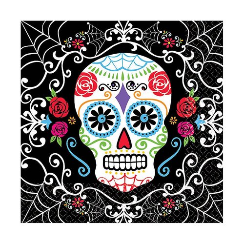 Day of The Dead Luncheon Napkins
