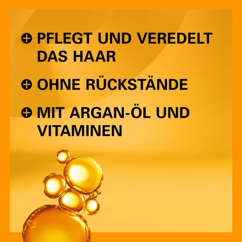 Gliss Kur Hair oil daily oil elixir (75 ml), hair oil for dry hair nourishes and refines the hair without greasy residue, contains argan oil and vitamin E