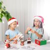 ZOIIWA 16 Pack Christmas Arts and Crafts Create Your Own Christmas Crafts Using Cups Christmas Theme Craft DIY Kit Xmas Holiday Paper Cup Art Kit Xmas Art Supplies