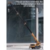 Gemini&Genius 1/50 Scale Autocrane Toys, Crane Truck Construction Vehicle, Alloy Boom Truck Engineering Car Models, Great Gifts, Collections, Cake Toppers, Room Decoration for Kids