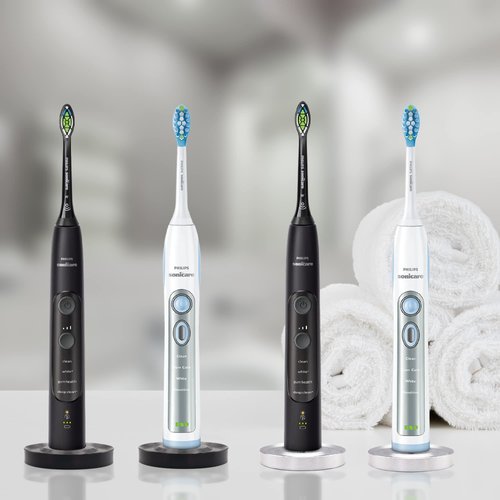 Relsy Compatible for Philips/Compatible for Sonicare Electric Toothbrush Holder, Easy Mount Silver Philips Toothbrush Holder for Bathroom, Aluminum Metal Freestanding Brush Holder (Philips/Silver)