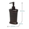 Zenna Home India Ink Marion Lotion or Soap Dispenser, Oil Rubbed Bronze