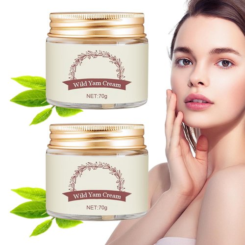 HongChengSM Wild Yam Cream,Wild Yam Cream Organic,Skin Moisturizer,Yam Cream,Women&#39;s Wild Yam Roo...