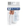 Truform Medical Compression Socks for Men and Women; 8-15 mmHg Ankle Length Low Cut, White, Small