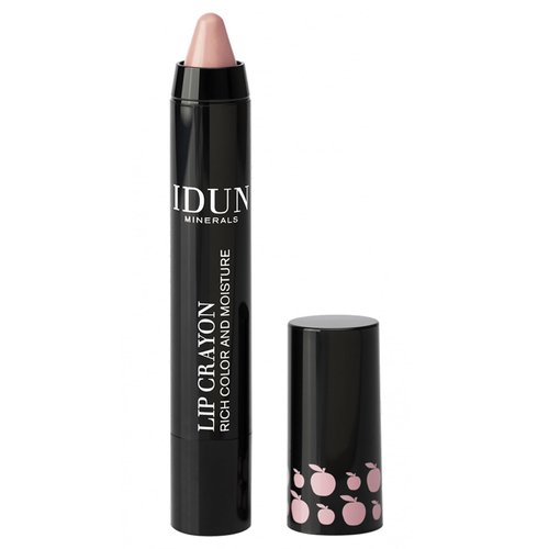 Idun Minerals - Lip Crayon - Vegan Formula - Intense Color Payoff - Full Coverage Finish - Lips Stay Moisturized And Soft - Long Lasting - Ideal For All Skin Types - Agnetha Light Pink - 0.09 Oz