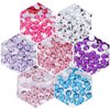 3000 Pieces SS12 3mm Flatback Rhinestones Clear Glass Round Gems Crystals for Nail Art DIY Crafts Clothes Shoes Bags （Dark Purple）