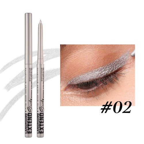 Kyannkara Liquid Eyeliner Colorful Matte Glitter Neon Eyeliner Pencil Pigmented Smudgeproof Long Last Gel Eye Liner Quick dry(L02)