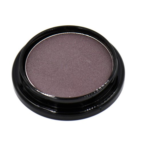 Pure Ziva Smokey Plum Dark Purple Violet Brown Matte Opaque Pressed Powder Single Vegan Eyeshadow; Talc, Paraben & Cruelty Free