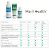 Man1 Collection - Man Oil, Senfla and Body Wash - Gift For Him. His Anniversary, His Birthday, Down There Health Care, Includes Three Full Size Intimate Care Products
