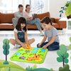 Airkid STEM Board Games Kids Brain Teasers Toys,Road Builder Logic Puzzle Games,Montessori Educational Learning Toys Birthday Gifts for Age 4-8 Year Old