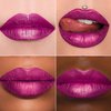 MAKI YIKA Hot Pink Lipstick for Women Metallic Lipsticks Glitter Long Lasting Lipstick No Smudge No Transfer Liquid Lip Gloss (BR19 Unheated)