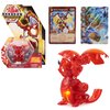 Bakugan Legends, Nova Bakugan, Dragonoid, Light Up Bakugan Action Figures, 1 Character Card and Metal Gate Card, Kids Toys for Boys Ages 6 and Up