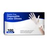 Chef's Star Medium Powder Free Latex Gloves, 100 Gloves Per Box