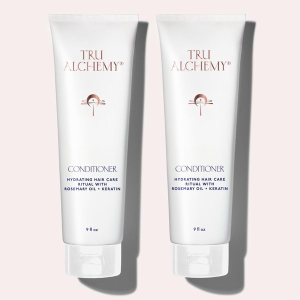 Tru Alchemy Hair Conditioner for Damaged Hair Dry Hair - Conditioner for Women - Sulfate Free Conditioner to Hydrate, Detangle, and Restore Hair Health - 9 fl oz. (2 Pack)