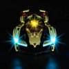 Kyglaring LED Lighting Kit, Compatible with Lego Lamborghini Lambo V12 Vision GT Super Car Model,76923 Light Set (Lego Sets Not Included) Light Up Your Lego!