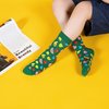 BISOUSOX Boys Fun Dress Socks 6-8 Years Old Kids Crazy Novelty Funny Stripe Silly Socks for Boy Girl Birthday Christmas Gift
