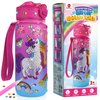 Mocoosy Decorate Your Own Water Bottle Crafts Kit for Girls 8-12, Unicorn & Mermaid Painting Crafts, Fun Arts and Crafts Supplies Girly Toys Birthday Gift Christmas Stocking Stuffers for Kids Ages 4-6