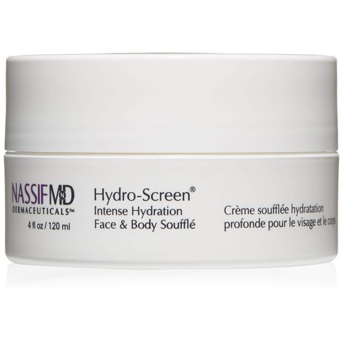 NASSIF MD Hydro-Screen Face And Body Souffle, Hydrating Skin Moisturizer, Hyaluronic Acid, Omega ...