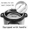 Flanera Flan Mold 1.5 Quart Capacity, Flan Pan Stainless Steel with Lid and Handle - Moldes para Flan en Baño Maria con Tapa - Instant pot Accessories
