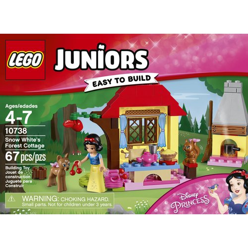 LEGO Juniors Snow White's Forest Cottage 10738 Building Kit (67 Piece)