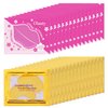 Eakroo 30 Pairs Lip Mask & Under Eye Mask, Crystal Collagen Eye Patches for Puffy Eyes, Effectively Nourishes the Lip & Eye Skin, Reducing Fine Lines & Dark Circle, Make Skin Smooth and Firm (Set A)