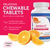 Zahler Junior C Advanced Chewable Vitamin C for Kids - Immune Support Kids Vitamins in Delicious Orange Flavor - Kosher Kids Vitamin C for Immunity - Vitamin C Chewable Antioxidant - (90 Count)