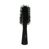 Mia Round Brush, Hair Styling, Curling Hair Brush With Boar Bristles, Soft Touch Rubberized Handle, No Slip Grip, Cool and Chic Beautiful Black Color, For Hair Stylists, Women, Men, Girls 1pc