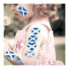 Meme Series Womaha 40 Sheets Scotland Flag Temporary Tattoos for Kids Football Temporary Face Tattoos…