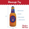 Pets First MLB Chicago Cubs Stadium Beer Bottle Plush Dog Toy-Cutest Plush Toy for Dogs & Cats with Inner Squeaker & Premium Embroidery of Baseball Team Name & Logo