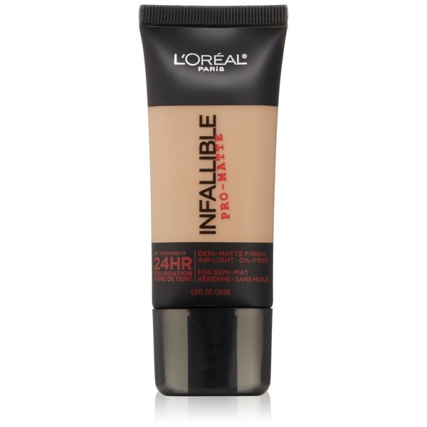 L'Oréal Paris Infallible Pro-Matte Foundation, Golden Beige, 1 fl. oz.