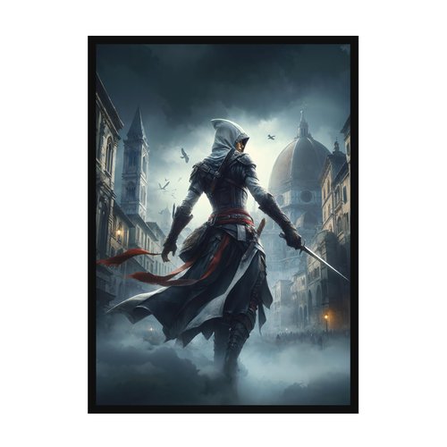 Katomula 100 PCS MTG Card Sleeves with 100 PCS Perfect Fit Sleeves, Art Matte Card Sleeves with Inner Sleeves - Fit Standard Size Cards - Assassin