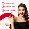 Claraline Matte Lipstick - Long Lasting Lip Makeup for Women | Highly Pigmented Colors | Smudge-Proof, Cruelty-Free Halal-Certified & Paraben-Free | Cool Mauve