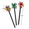 Mini Metallic 2-Tone Pinwheels (Bulk Set of 72) Party Supplies