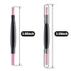 5 Pieces Pumice Stone Nail File Double-Headed Nail Polishing Pen Stick Cuticle Remover Trimmer Buffer Pedicure Pen Nail Art Care Tool for Household Beauty Salon Peeling Dead Skin Repairing