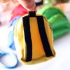 Mini Doll Zipper Backpack,Cute School Bag Model Dollhouse School Accessory for 1/6 Scale Dollhouse,Dolls Accessories Costume Ornament Photography Props,Keys Purse Dollhouse Accessories (Red)