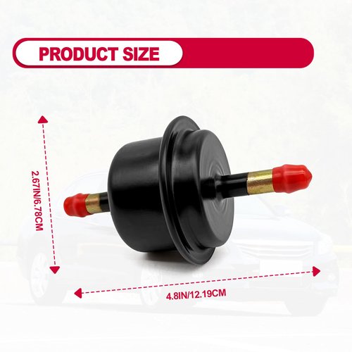 ATF Transmission Filter - Automatic Transmission Fluid Filter - Compatible with Honda Accord, CR-V, CR-Z, Civic, Acura ILX, MDX, RDX, RL, RLX - OEM#25430-PLR-003, 044-0382, 25430PLR003, 0440382