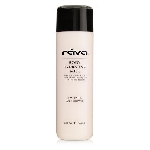 Raya Body Hydrating Milk 8 oz (S-102) | Hydrating, Moisturizing, and Restorative Body Lotion | Rich in Natural Oils, Butters, and Vitamins | Calms and Softens