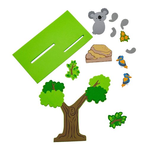 Fun Express 3D Koala Craft Kit - VBS Vacation Bible School Supplies/Decor - Makes 12