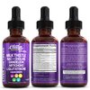 Clean Nutraceuticals Milk Thistle NAC Liver Cleanse Detox & Repair Supplement Liver Support Liquid Drops with Dandelion Extract, Artichoke, Chanca Piedra, Choline, L-Glutathione, Burdock, Schisandra