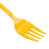 JAM PAPER Premium Utensils Party Pack - Plastic Forks - Yellow - 48 Disposable Forks/Pack