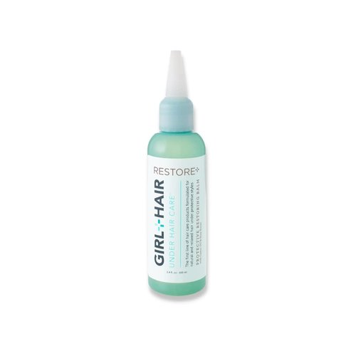 GIRL+HAIR Restoring Scalp Treatment Balm (3.4 floz) Instant Soothe & Anti-itch with Tea Tree Oil, Scalp Care for Hair Growth, All Hair Types