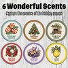 Shower Steamers Christmas Stocking Stuffers for Women - Scent-A-Claus Christmas Gifts Box - Set of 6 Holiday Theme Flavors. Mom Gifts for Her 2023. White Elephant Wife Girlfriend Teen Girls Teenagers