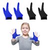 Yxmeiguo 4pcs Thumb Sucking Guard Gloves Kids Anti Thumb Sucking Glove Chewy Compression Thumb Sucking Stop Nail Biting Finger Biting Glove for Kids Thumb Guard for Ages 5-12