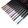 KAIQIKAIXI 12 Kinds Of Color Eyeliner Pen, Eyebrow Pen,Eye Shadow Pencil, Lip Line Pen, Eyelid Pad, Pencil Makeup Set Tool 12PCS (Multicolor)