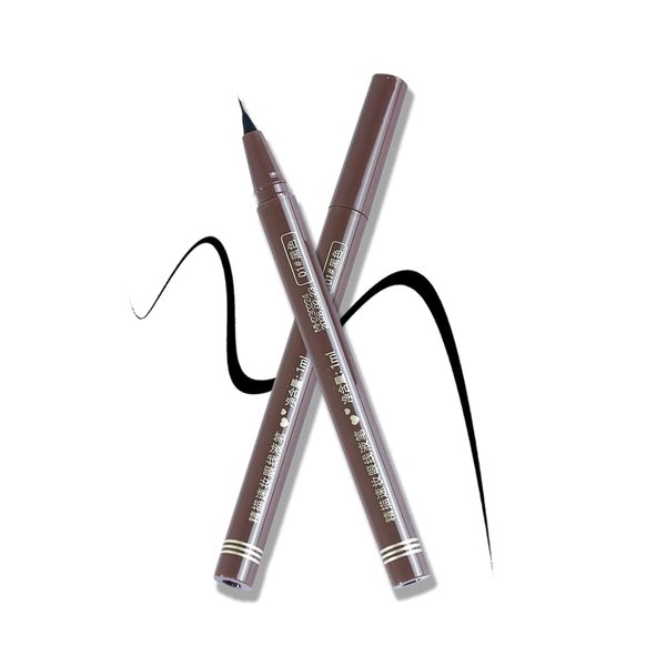 SUILU Liquid Eyeliner Pen,Lasting Pigment Eyeliner Pencil,Sweatproof And Waterproof Eye Liner,Ultra Fine Liquid Eyeliner Lotion For All Skin (Black)